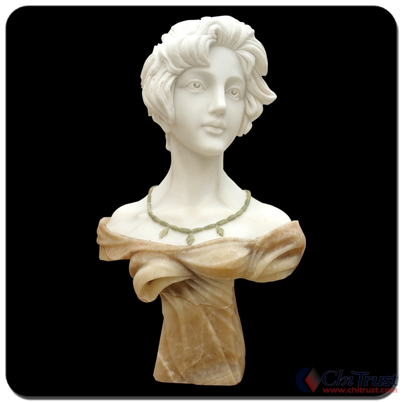 Marble Bust Statue Head sculpture(3)